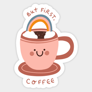 But first coffee Sticker